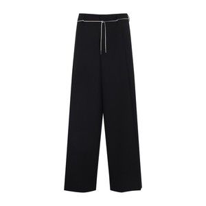 Dries Van Noten Black Wool Piers Pants - NWT